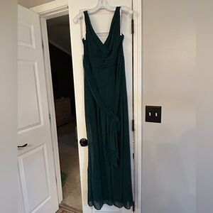 David’s Bridal Juniper Green Jumpsuit